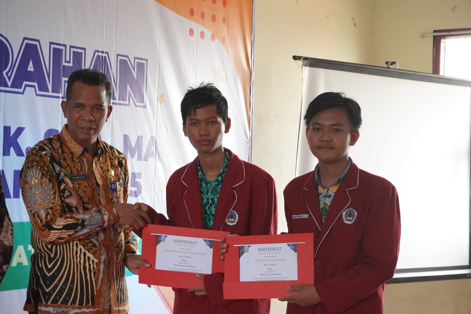 Juara 2 Cyber Security LKS Kabupaten Gresik