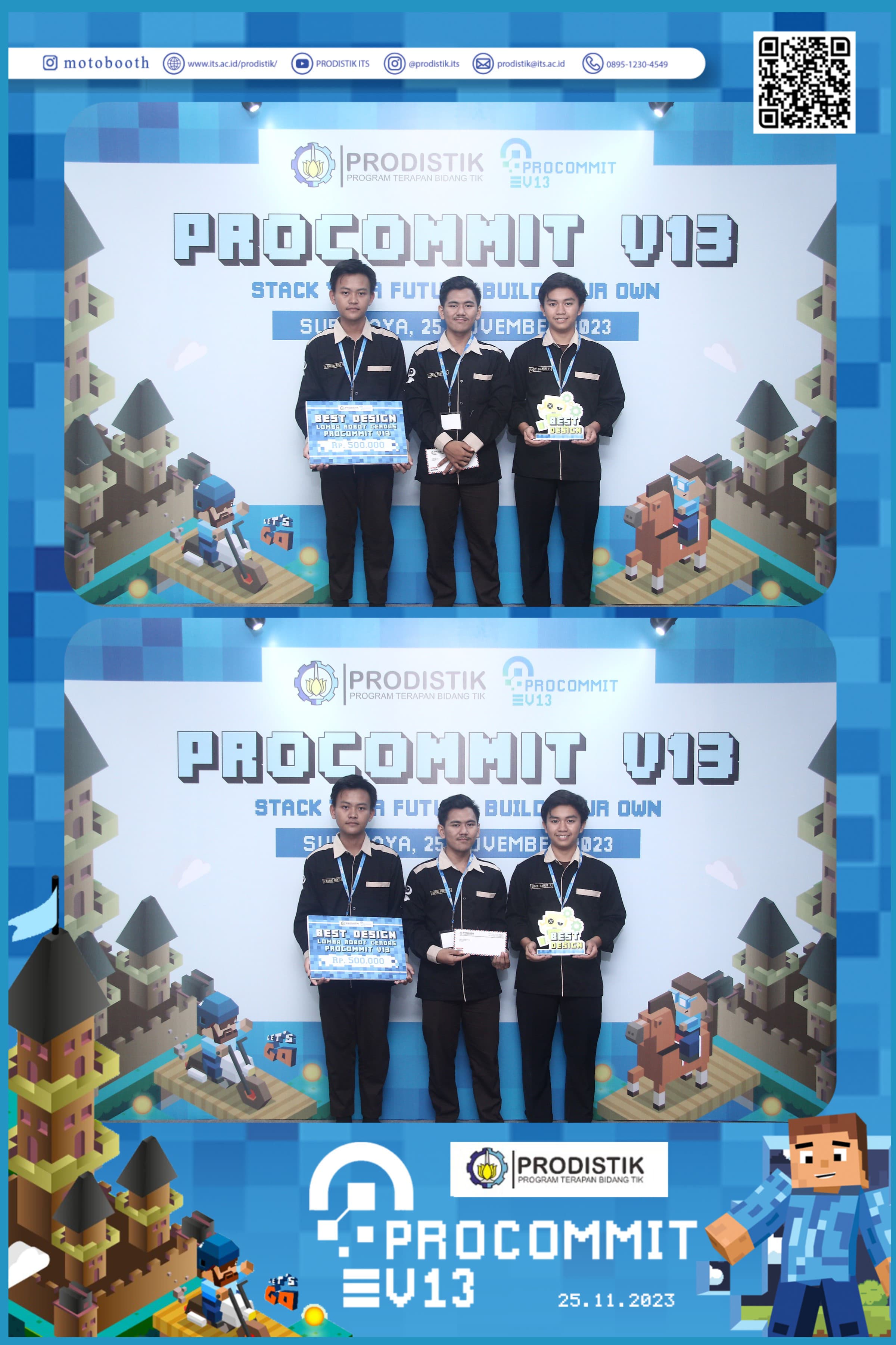 Best Desain Robot Cerdas PROCOMMIT V13